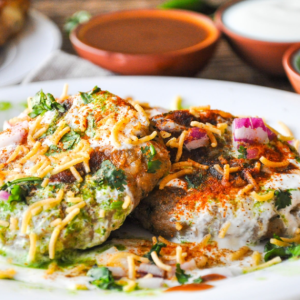 Aloo Tikki Chaat