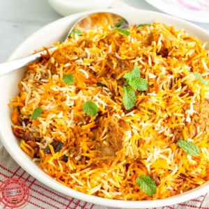 Butter Chicken Biryani
