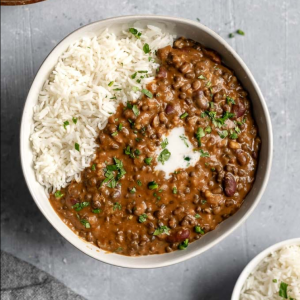 Dal Over Rice