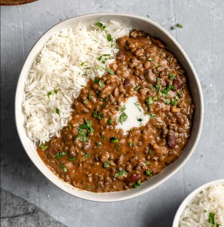 Dal Over Rice - Barshala