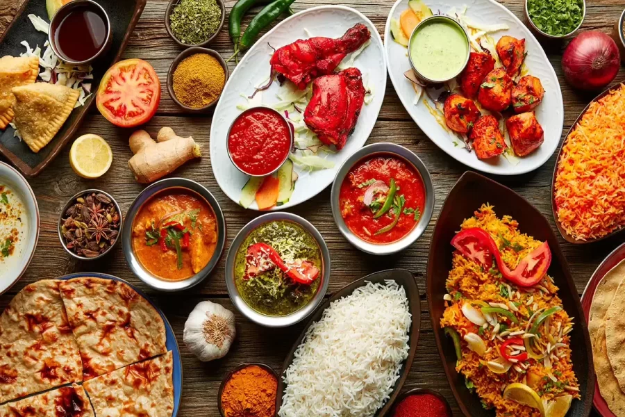 Tandoori chicken, Chicken Biryani, samosa chaat and many more indian dishes in hamilton being served by barshala.