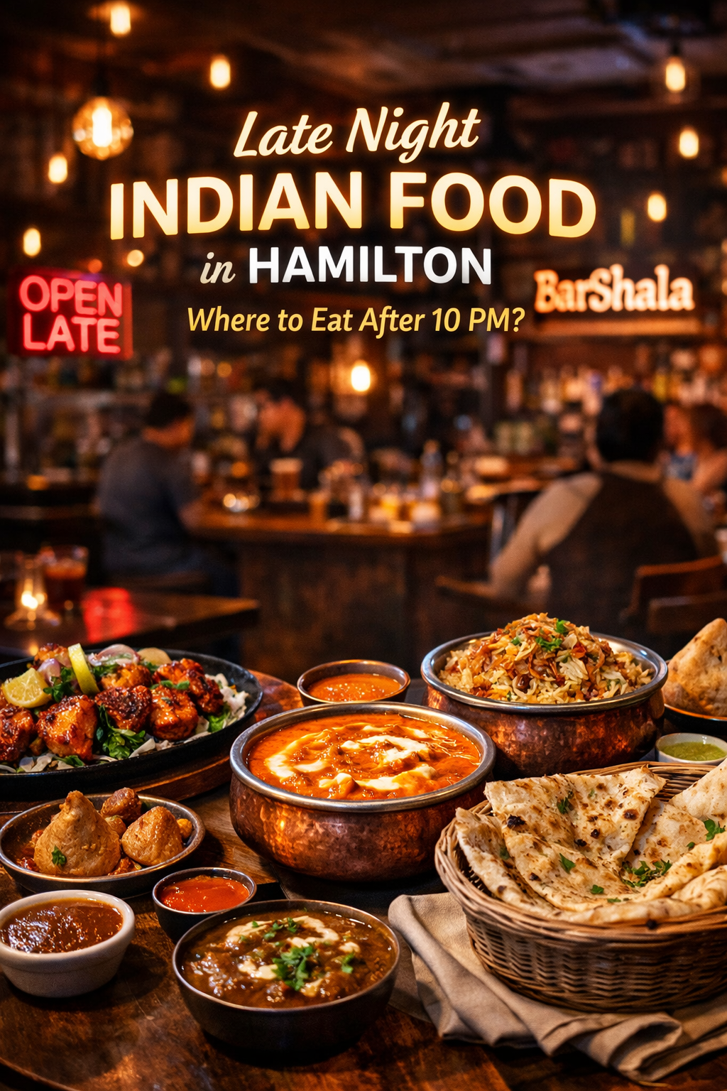 Late Night Indian Food in Hamilton: Where to Eat After 10 PM Without Compromising on Taste