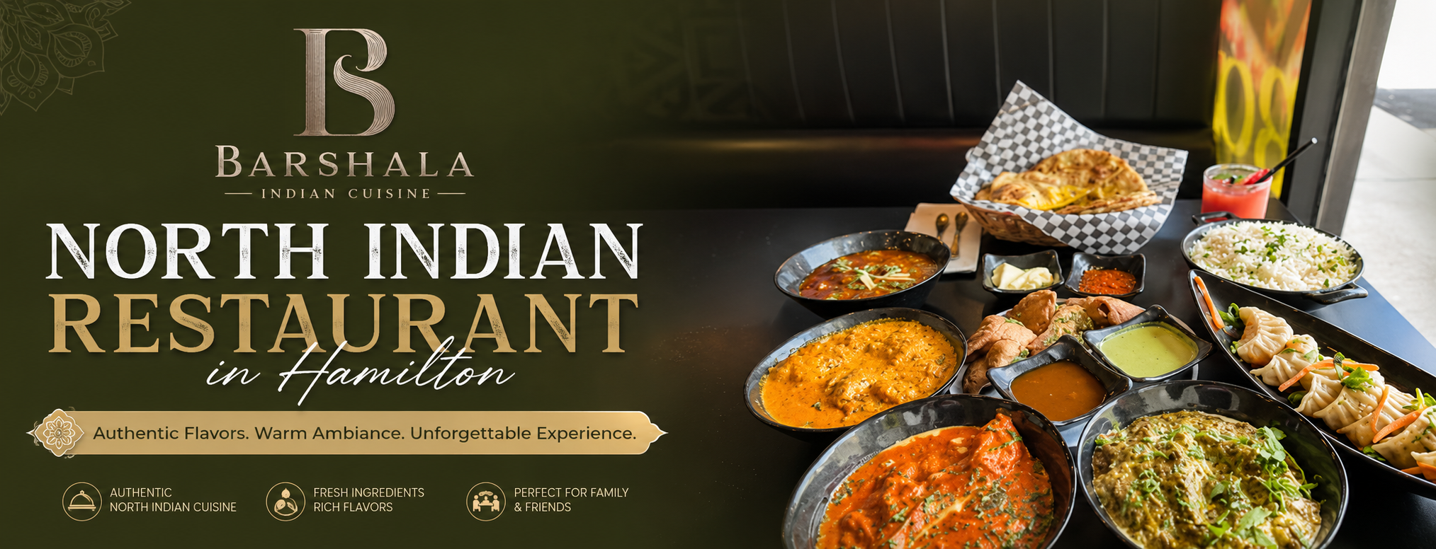 Experience the Rich Flavours of India at a North Indian Restaurant in Hamilton