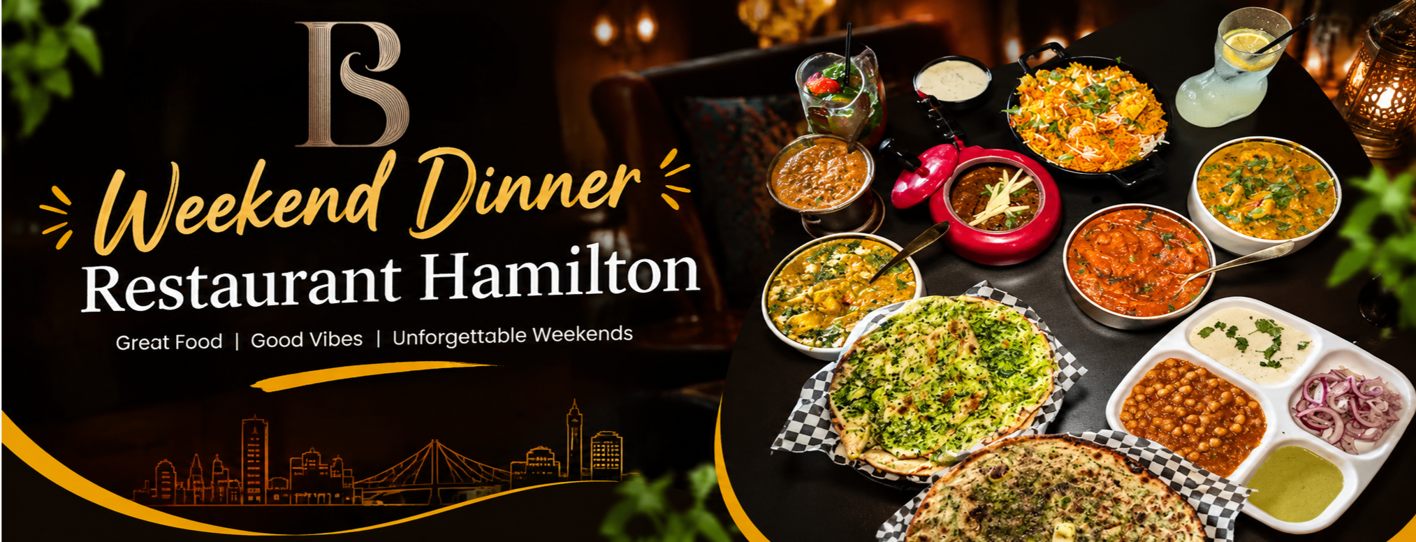 Weekend Dinner Restaurant Hamilton